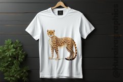 Cheetah Clipart 04 variations Product Image 2