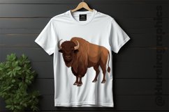Bison Clipart 04 variations Product Image 2