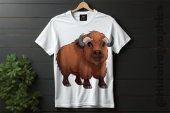 Bison Clipart 04 variations Product Image 2