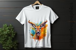 Kudu Clipart 04 variations Product Image 2