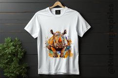 Rhino Clipart 03 variations Product Image 2