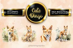 Dingo Clipart 04 variations Product Image 1