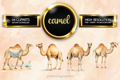 Camel Clipart 04 variations Product Image 1