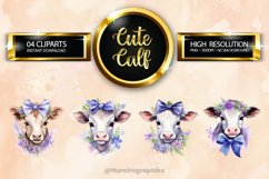 Calf Clipart 04 variations Product Image 1