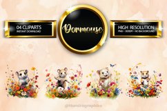 Dormouse Clipart 04 variations Product Image 1