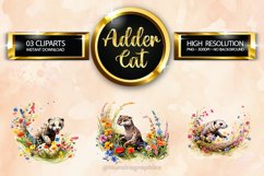 Adder Clipart 03 variations Product Image 1