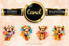Camel Clipart 04 variations Product Image 1