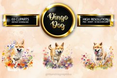 Dingo Clipart 03 variations Product Image 1