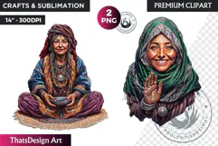 Morocco travel clipart, moroccan culture PNG, oriental Product Image 1