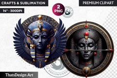 Egyptian God and Goddess Clipart, Ancient Egypt, ra, horus Product Image 1