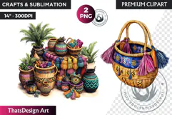 Morocco travel clipart, moroccan culture PNG, oriental Product Image 1