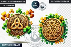 St Patrick&#039;s Day Clipart, Saint patrick PNG sublimation Product Image 1