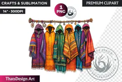 Morocco travel clipart, moroccan culture PNG, oriental Product Image 1