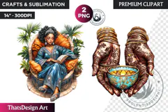 Morocco travel clipart, moroccan culture PNG, oriental Product Image 1