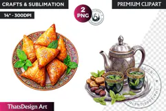 Morocco travel clipart, moroccan culture PNG, oriental Product Image 1