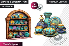 Morocco travel clipart, moroccan culture PNG, oriental Product Image 1