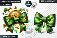 St Patrick&#039;s Day Clipart, Saint patrick PNG sublimation Product Image 1
