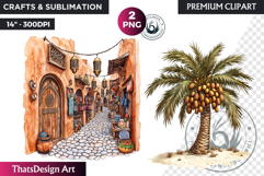 Morocco travel clipart, moroccan culture PNG, oriental Product Image 1