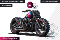 Post-Apocalyptic Wasteland Vehicle Clipart, rusted car png Product Image 1