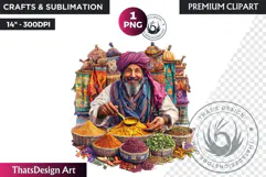 Morocco travel clipart, moroccan culture PNG, oriental Product Image 1