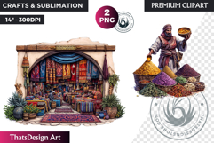 Morocco travel clipart, moroccan culture PNG, oriental Product Image 1