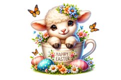 clipart watercolor animals woodland Easter day clipart png animals clipart happy Easter cute animal clipart clip art