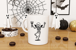 Funny Halloween Line Art Clipart SVG|PNG|EPS, BUNDLE. Product Image 3