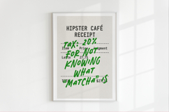 Funny Expensive Coffee Receipt, Sublimation BUNDLE PNG. Product Image 3
