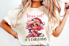 Funny Christmas Quote Clipart Sublimation PNG Product Image 4