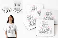 Valentine Doodle Clipart Bundle | Hand-Drawn Love Icons SVG Product Image 2