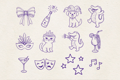 Mardi Gras SVG BUNDLE| Decorative Carnival Clipart. Product Image 2