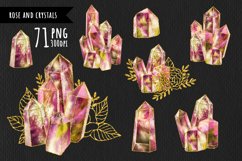 Pink Crystals and Glitter Roses Bundle Product Image 1