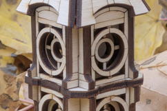 Clock Tower - Laser Cut File: Tiny fantasy Building Project Product Image 8