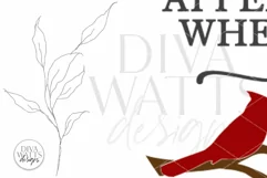 Cardinals Appear When Angels Are Near SVG | Memorial Design Product Image 5