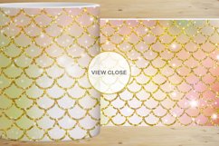 12 Mug Sublimation Design gold scales mermaid and shine Product Image 3