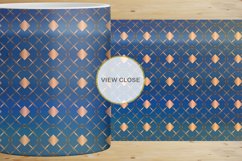 12 Variations Mug Wrap Sublimation purple Gold art deco Product Image 3