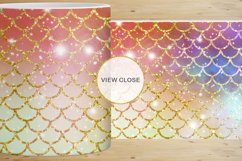 12 Mug Sublimation Design gold scales mermaid and shine Product Image 2