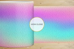 12 Variations Mug Wrap Sublimation Design rainbow glitter Product Image 3