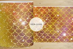 12 Mug Sublimation Design gold scales mermaid and shine Product Image 3