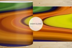 12 Variations Mug Wrap Sublimation Design wave colorful Product Image 2