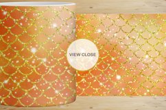 12 Mug Sublimation Design gold scales mermaid and shine Product Image 3