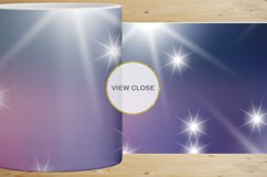 12 Variations Mug Wrap Sublimation Design glitter gradient Product Image 2