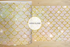 12 Mug Sublimation Design gold scales mermaid and shine Product Image 3