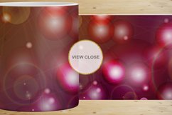 12 Variations Mug Wrap Sublimation Design bokeh light Product Image 3