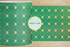 12 Variations Mug Wrap Sublimation rust Gold art deco Product Image 3