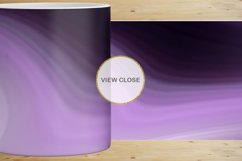 12 Variations Mug Wrap Sublimation Design wave purple Product Image 3