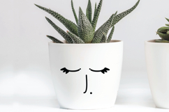 Closed Eyes | Hand Drawn Eyelash | Girls Sleepy Eyes Product Image 7