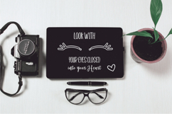 Closed Eyes White | Hand Drawn Eyelash | Girls Sleepy Eyes Product Image 5