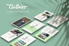 Clothie Power Point Template Product Image 1