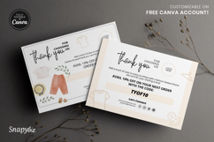 Clothing Business Thank You Card Canva Editable Template Product Image 8